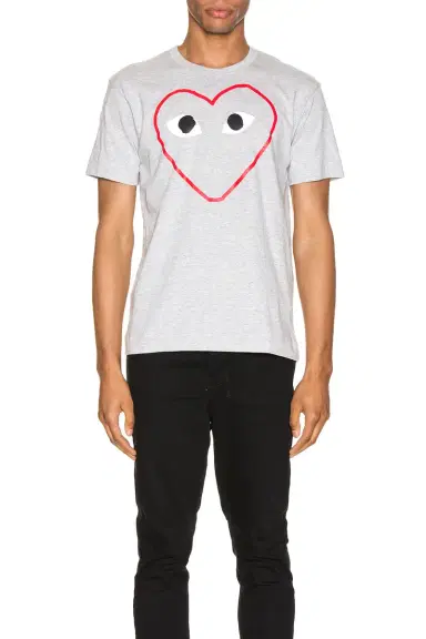 Comme des Garçons PLAY Heart Logo Tee | Thumbnail 3