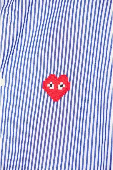 Comme des Garçons PLAY Invader Stipe Shirt | Thumbnail 3 Comme des Garçons PLAY Invader Stipe Shirt | Thumbnail 3