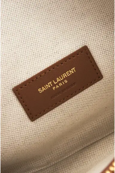 Saint Laurent Zipped Pouch Bag With Chain | Thumbnail 6