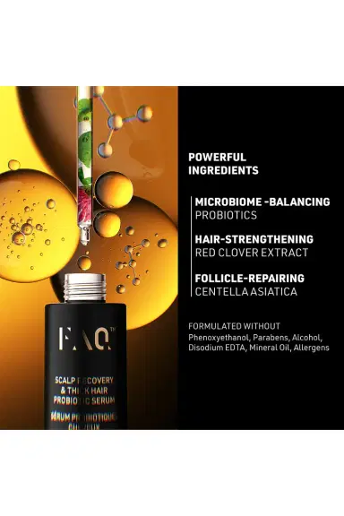 Foreo FAQ Scalp Recovery & Thick Hair Probiotic Serum | Thumbnail 5