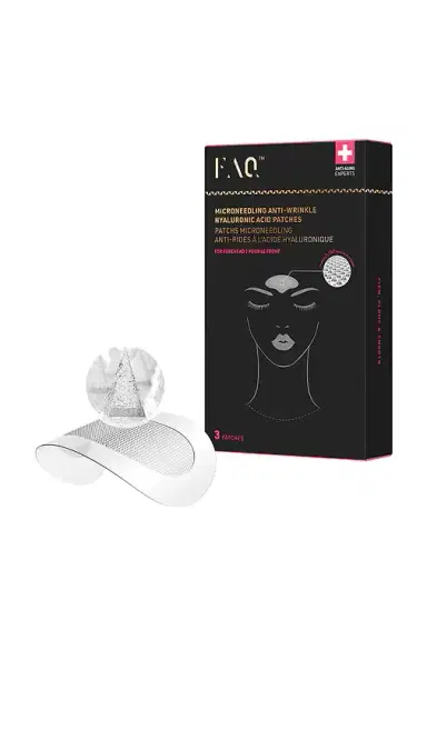 Foreo FAQ Microneedling Anti-Wrinkle Hyaluronic Acid Patches For Forehead 3 Pack | Thumbnail 1 Foreo FAQ Microneedling Anti-Wrinkle Hyaluronic Acid Patches For Forehead 3 Pack | Thumbnail 1