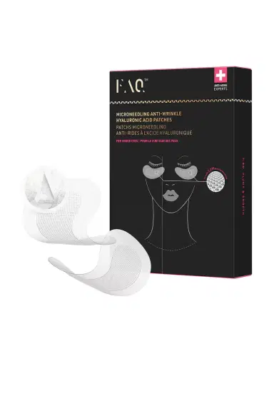 Foreo FAQ Microneedling Anti-Wrinkle Hyaluronic Acid Patches For Under Eyes 3 Pack | Thumbnail 3