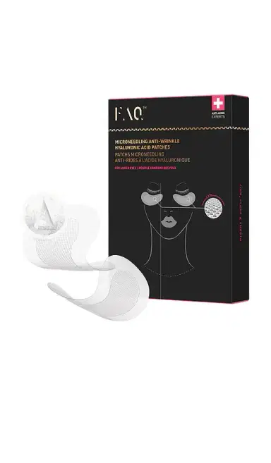 Foreo FAQ Microneedling Anti-Wrinkle Hyaluronic Acid Patches For Under Eyes 3 Pack | Thumbnail 1