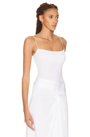 ENZA COSTA Supima Cotton Essential Strappy Tank Top | Thumbnail 2