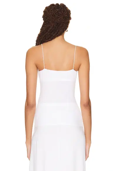 ENZA COSTA Supima Cotton Essential Strappy Tank Top | Thumbnail 3