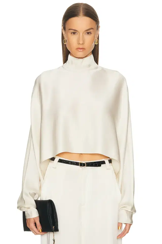 Satin Caftan Top