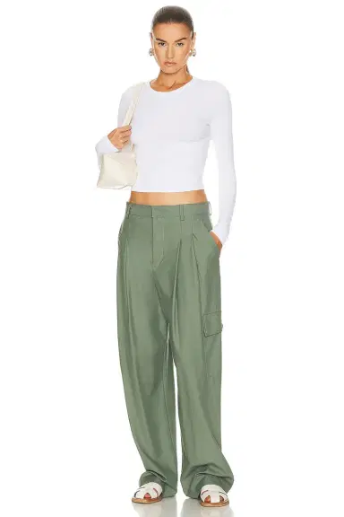 ENZA COSTA Silk Knit Long Sleeve Tuck Top | Thumbnail 4 ENZA COSTA Silk Knit Long Sleeve Tuck Top | Thumbnail 4