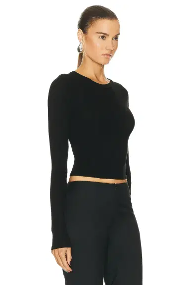 ENZA COSTA Silk Knit Long Sleeve Tuck Top | Thumbnail 2 ENZA COSTA Silk Knit Long Sleeve Tuck Top | Thumbnail 2