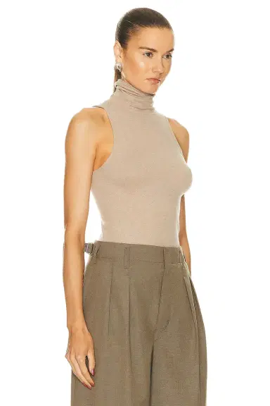 ENZA COSTA Cashmere Halter Turtleneck Top | Thumbnail 2 ENZA COSTA Cashmere Halter Turtleneck Top | Thumbnail 2