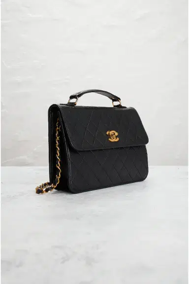 Chanel Chanel Lambskin Vintage Flap Bag | Thumbnail 4 Chanel Chanel Lambskin Vintage Flap Bag | Thumbnail 4