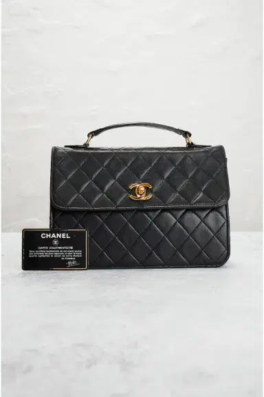 Chanel Chanel Lambskin Vintage Flap Bag | Thumbnail 10 Chanel Chanel Lambskin Vintage Flap Bag | Thumbnail 10