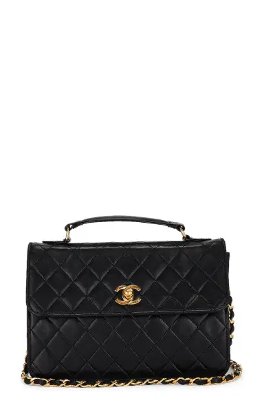 Chanel Chanel Lambskin Vintage Flap Bag | Thumbnail 1 Chanel Chanel Lambskin Vintage Flap Bag | Thumbnail 1