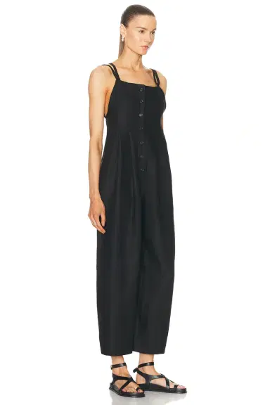 BODE Linen Gardner Jumpsuit | Thumbnail 2