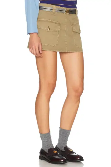 Miu Miu Mini Skirt | Thumbnail 2 Miu Miu Mini Skirt | Thumbnail 2