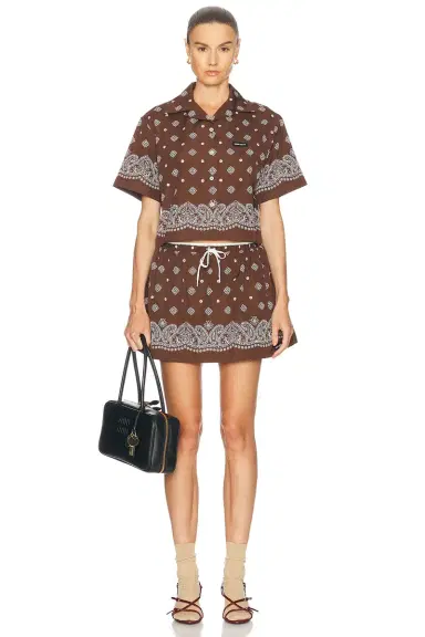 Miu Miu Mini Skirt | Thumbnail 5