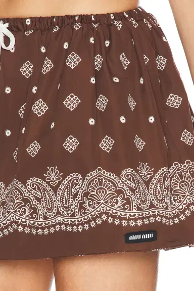 Miu Miu Mini Skirt | Thumbnail 6