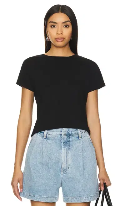 AGOLDE Adine Shrunken Tee | Thumbnail 1 AGOLDE Adine Shrunken Tee | Thumbnail 1