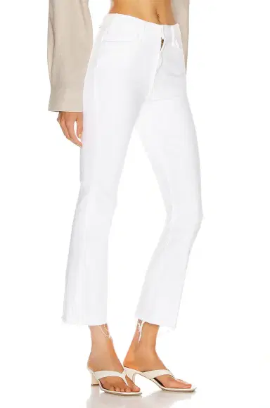 Mother The Hustler Ankle Fray Jeans | Thumbnail 4 Mother The Hustler Ankle Fray Jeans | Thumbnail 4