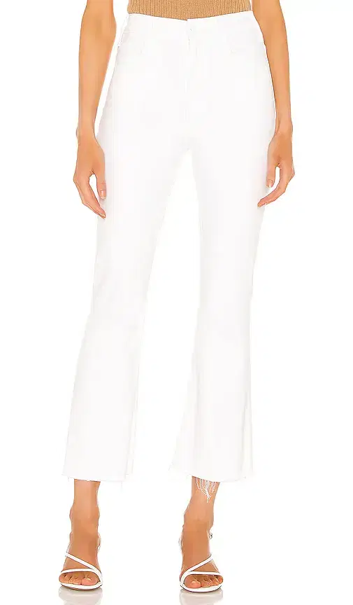 MOTHER The Hustler Ankle Fray Jeans