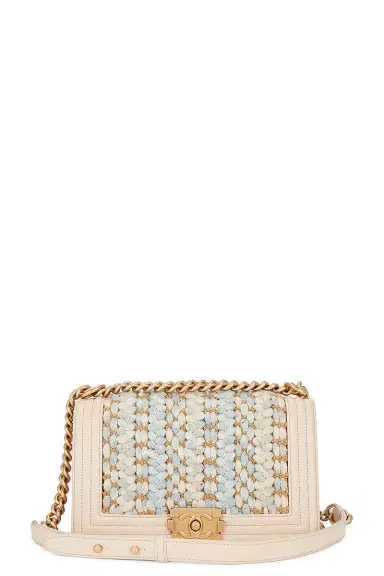 Chanel Chanel Tweed Boy Bag | Thumbnail 1 Chanel Chanel Tweed Boy Bag | Thumbnail 1