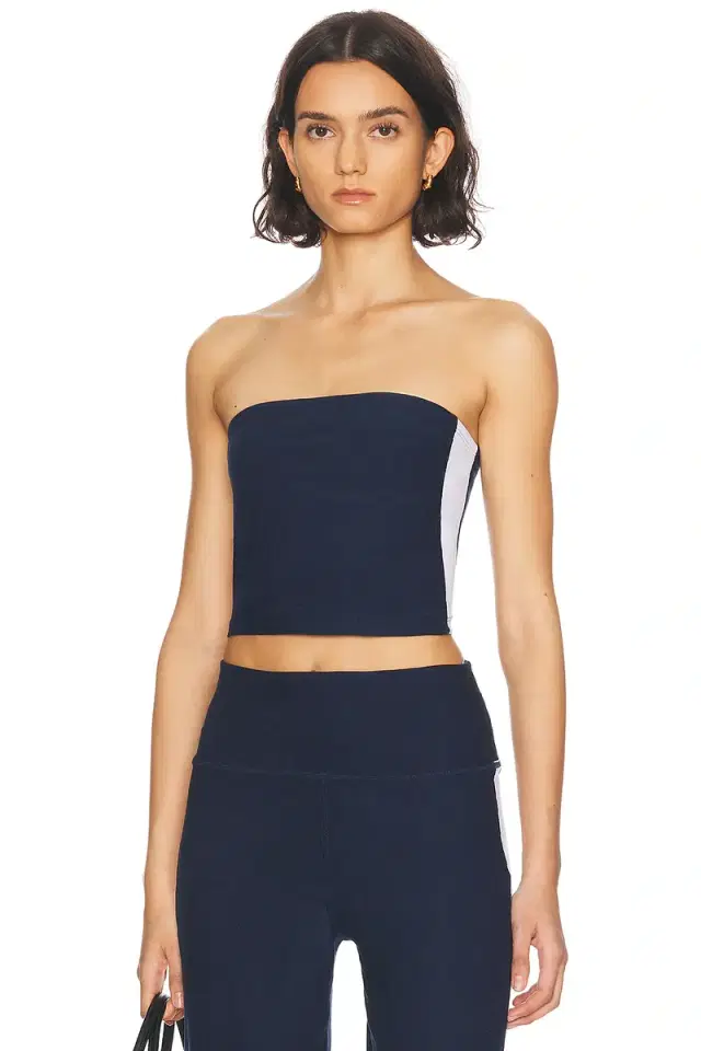 Beyond Yoga Spacedye Strapless Stripe Top