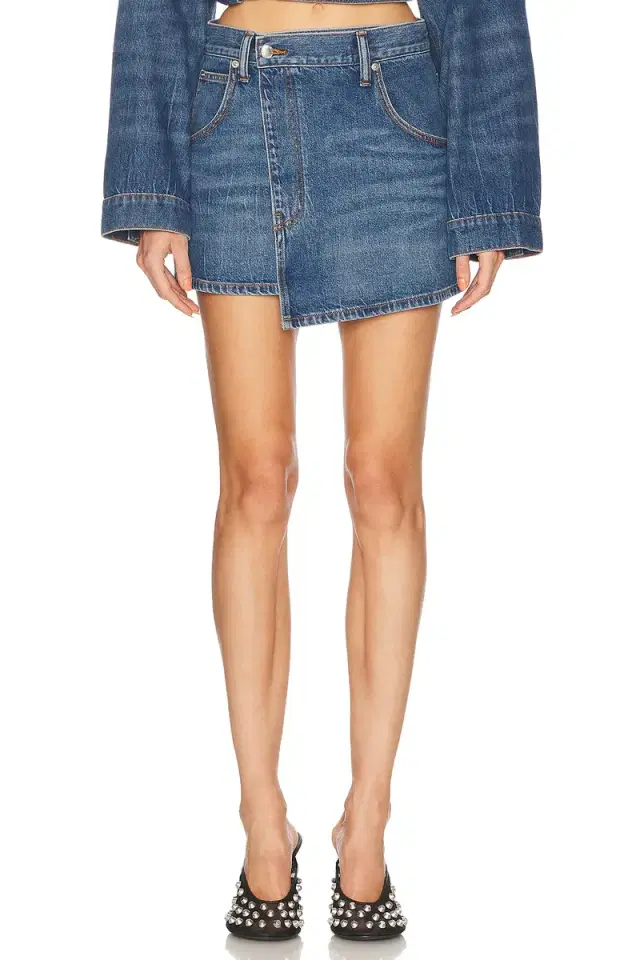 Alexander Wang Deconstructed Wrapped Skirt