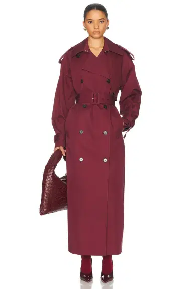 Helsa Classic Oversized Trench | Thumbnail 3