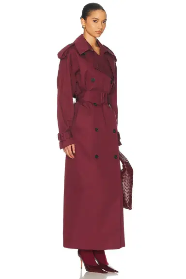 Helsa Classic Oversized Trench | Thumbnail 4