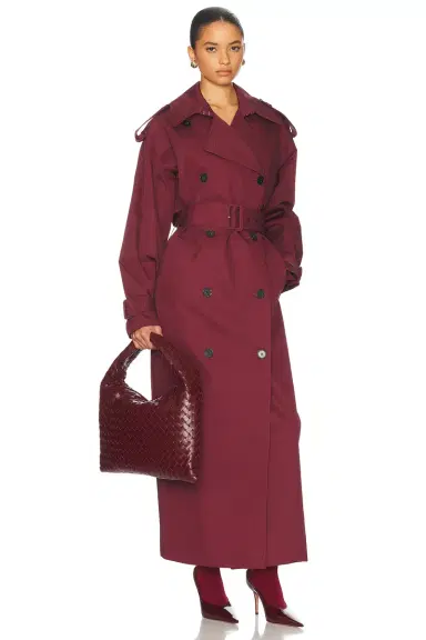Helsa Classic Oversized Trench | Thumbnail 6