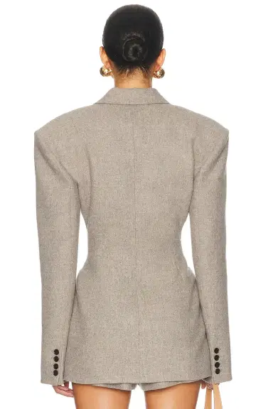 Helsa The Tweed S Curve Blazer | Thumbnail 5