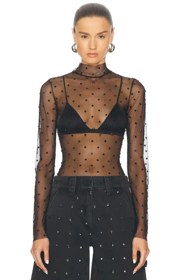 retrofete Lilith Mesh Top