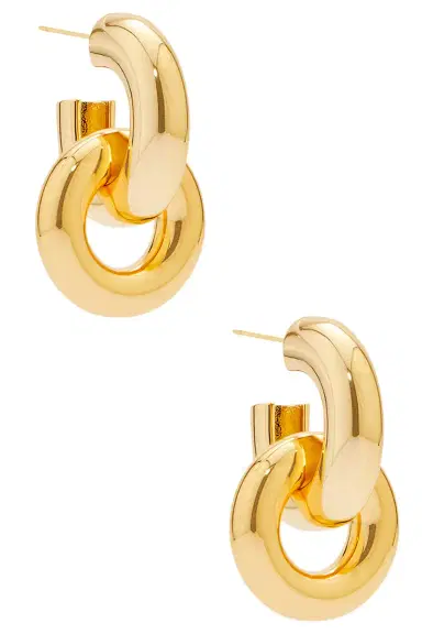 MÉGA Double Hoop Earrings | Thumbnail 1