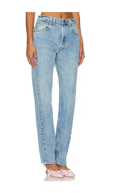 aligrace Vintage Classic Relaxed Straight Jeans | Thumbnail 2