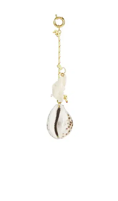 Timeless Pearly Rope & Shells Rope Keychain | Thumbnail 2