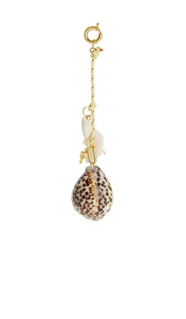 Timeless Pearly Rope & Shells Rope Keychain | Thumbnail 1