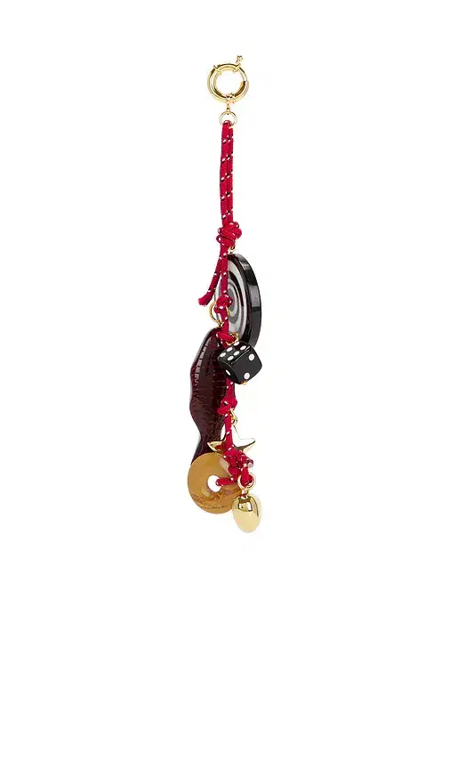 Timeless Pearly Charms Rope Keychain