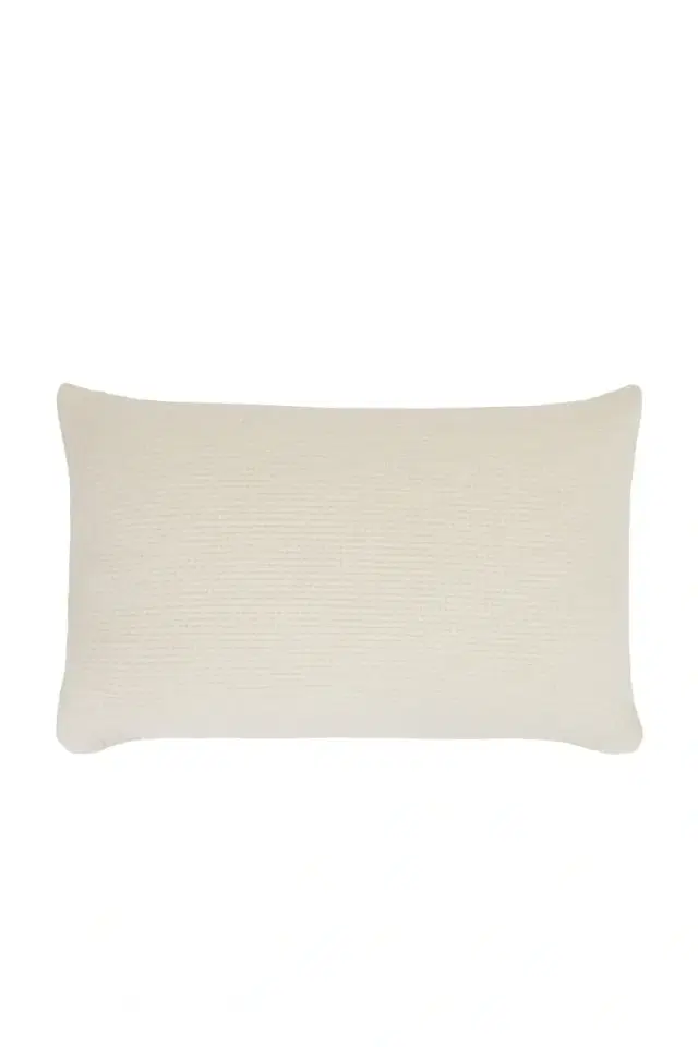 Jenni Kayne Alpaca Basketweave 14x22 Lumbar Pillow