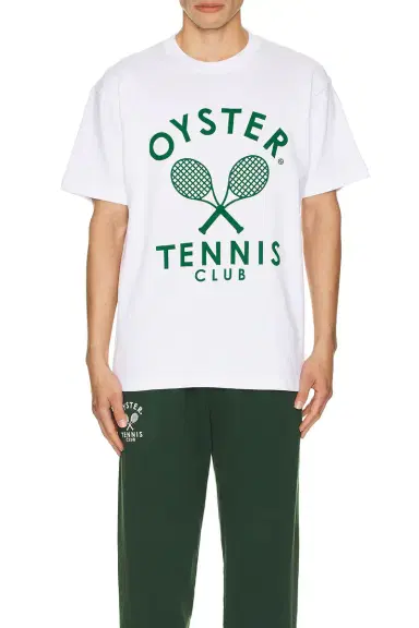 Oyster Tennis Club Members T-Shirt | Thumbnail 3