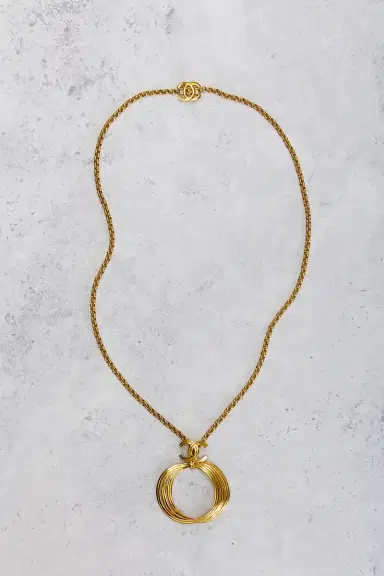 Chanel Chanel 1996 CC Turnlock Swing Necklace | Thumbnail 2 Chanel Chanel 1996 CC Turnlock Swing Necklace | Thumbnail 2