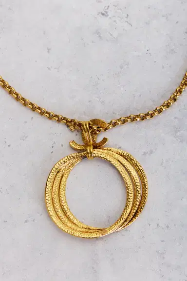 Chanel Chanel 1996 CC Turnlock Swing Necklace | Thumbnail 5 Chanel Chanel 1996 CC Turnlock Swing Necklace | Thumbnail 5