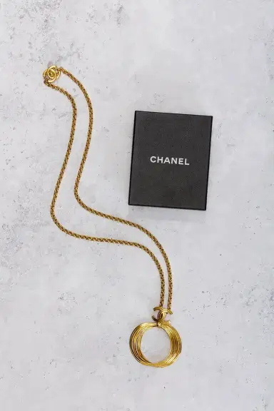 Chanel Chanel 1996 CC Turnlock Swing Necklace | Thumbnail 7 Chanel Chanel 1996 CC Turnlock Swing Necklace | Thumbnail 7