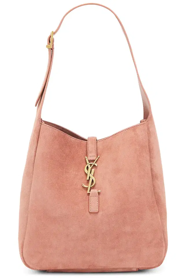 Saint Laurent Small Le 5 A 7 Supple Hobo Bag