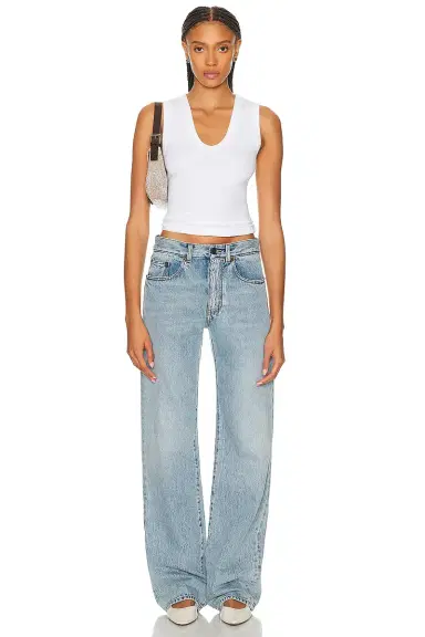ENZA COSTA Textured Rib Sleeveless U Tank Top | Thumbnail 4 ENZA COSTA Textured Rib Sleeveless U Tank Top | Thumbnail 4