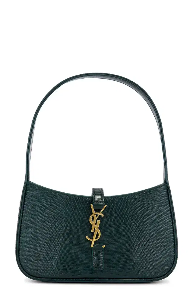 Saint Laurent Lizard Mini Le 5 A 7 Bag