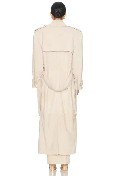 Helsa Suede Trench Coat | Thumbnail 6 Helsa Suede Trench Coat | Thumbnail 6