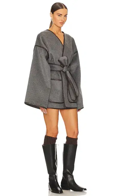 Helsa Wool Blend Blanket Coat | Thumbnail 2 Helsa Wool Blend Blanket Coat | Thumbnail 2