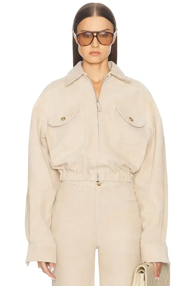 Suede Bomber Jacket Suede Bomber Jacket