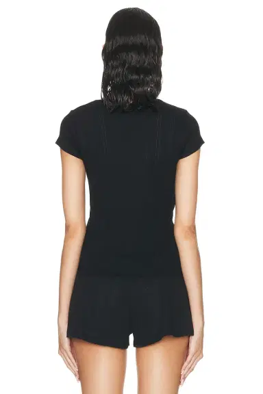 Cou Cou Intimates The Regular Baby Tee | Thumbnail 3 Cou Cou Intimates The Regular Baby Tee | Thumbnail 3