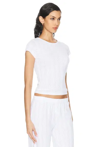 Cou Cou Intimates The Regular Baby Tee | Thumbnail 2 Cou Cou Intimates The Regular Baby Tee | Thumbnail 2