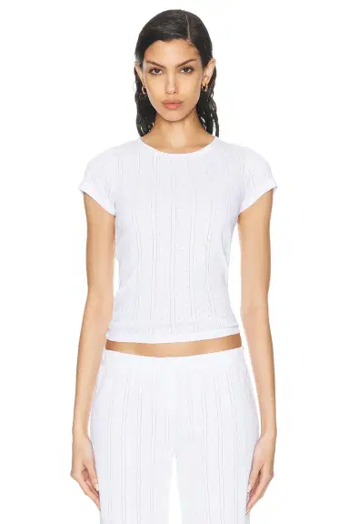 Cou Cou Intimates The Regular Baby Tee | Thumbnail 1 Cou Cou Intimates The Regular Baby Tee | Thumbnail 1